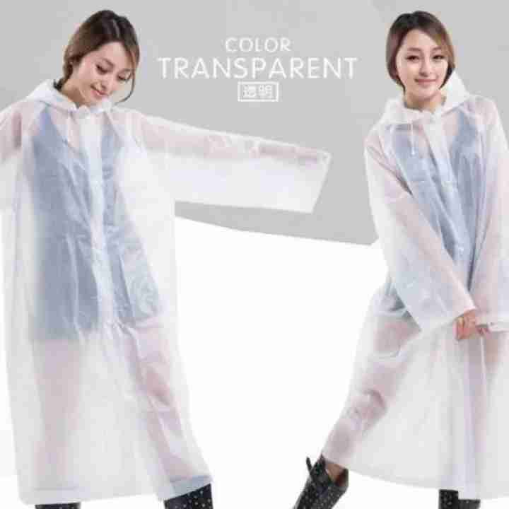 Waterproof Transparent Raincoat By Arushi