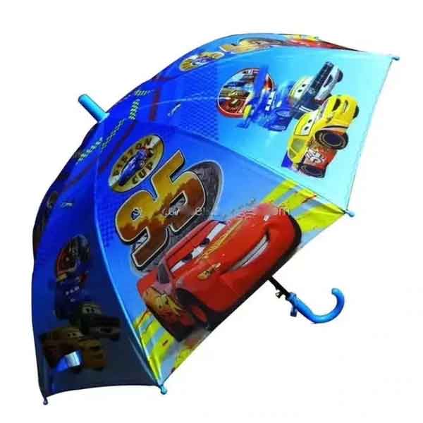 Solid Kids Unisex Cartoon Printed Umbrella