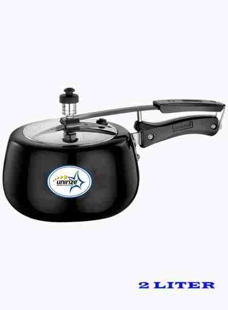 Unirize Hard Anodised  Pressure Cooker  IB 3 Ltr