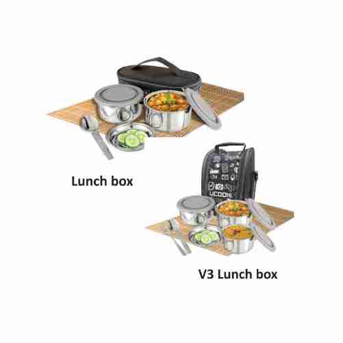 UCOOK Executive SS Lunch Box set of 2