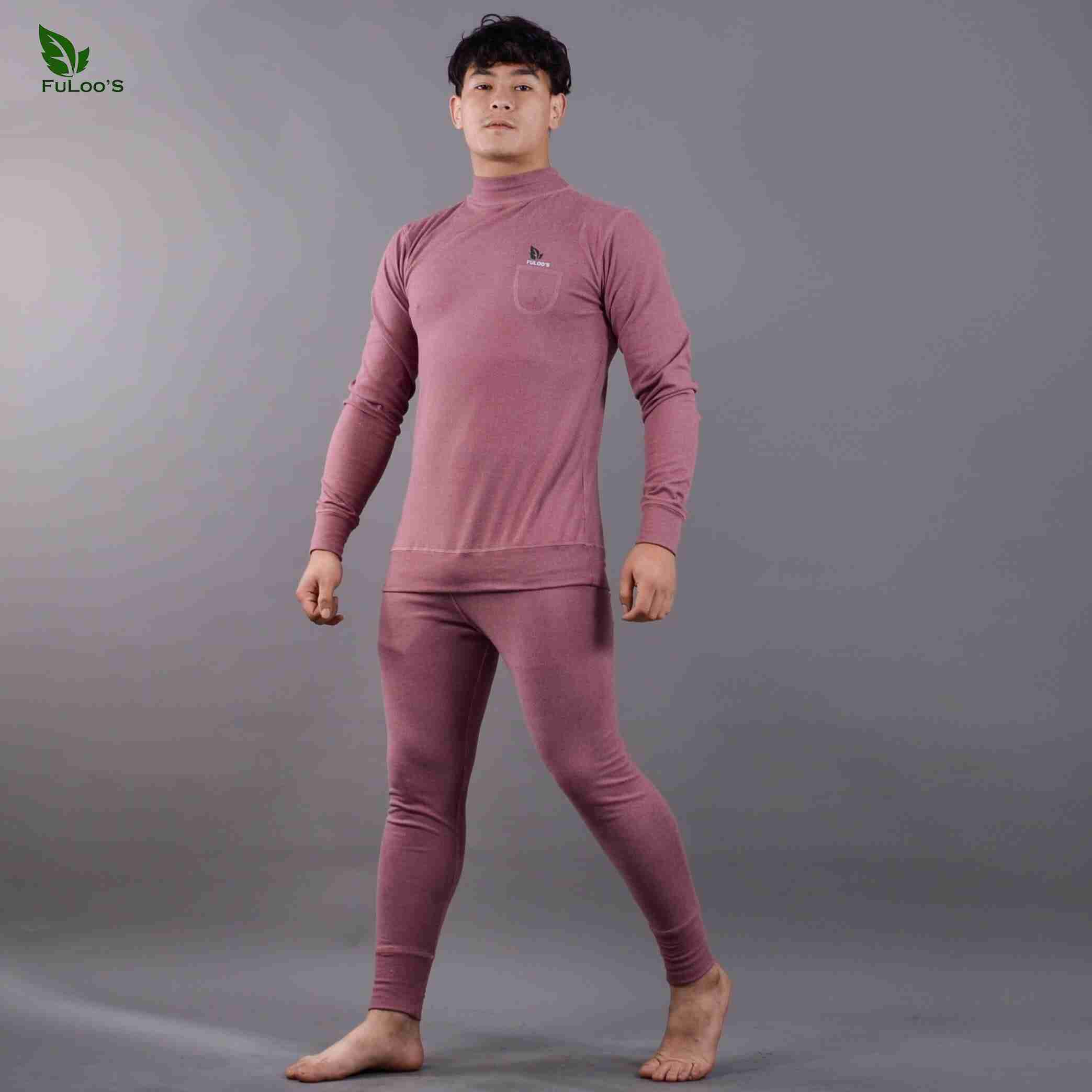 Fuloo's High-Neck Inner Thermal Wear In Different Colors For Men