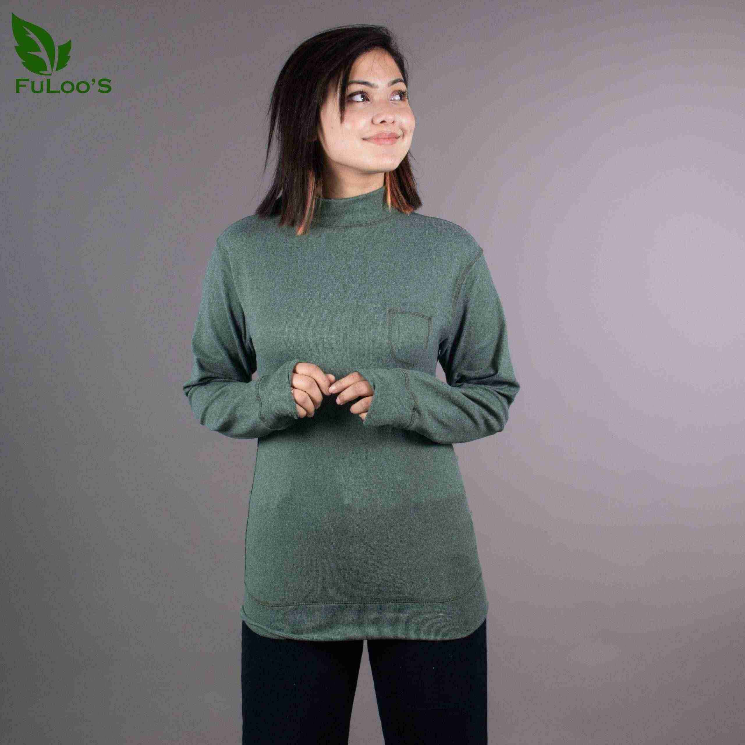 Fuloo's High-Neck Inner Thermal Wear In Different Colors For Men