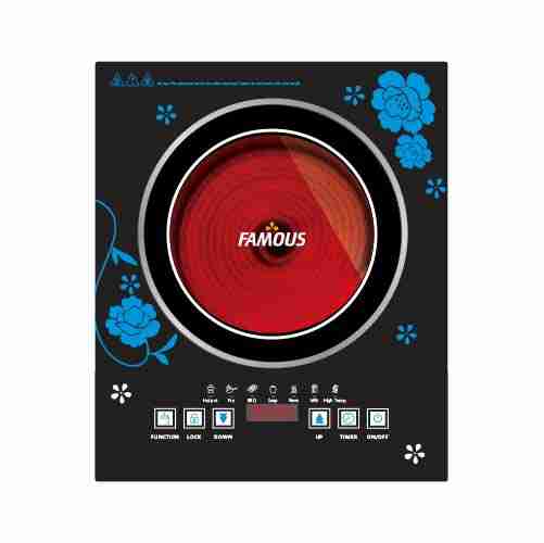 Famous Induction/Infared Cooktop (E-FLAME 2000W) INFARED