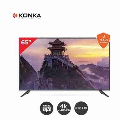 KONKA 65″ Inch 4K WebOS Voice Assist Remote TV : UDL65NR672LN