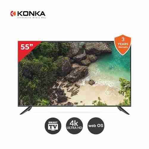 KONKA 55″ Inch 4K WebOS Voice Assist Remote TV : (UDG55NR672ANT)
