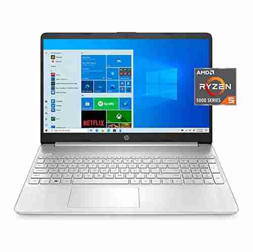 HP Notebook 15 (15.6" FHD, Ryzen 5500U, 8GB RAM, 256GB SSD)