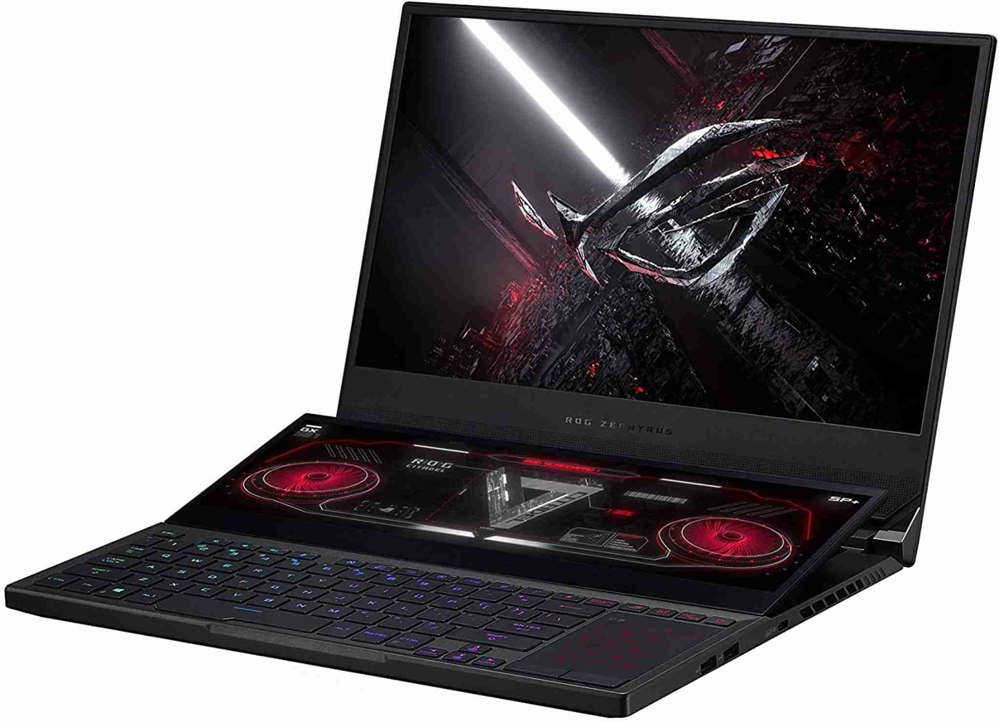 ROG Zephyrus Duo 15 SE GX551QM (2021)(15.6" FHD 300Hz + 14.1" Touch, Ryzen 7 5980H, RTX 3060, 16GB RAM, 1TB SSD)