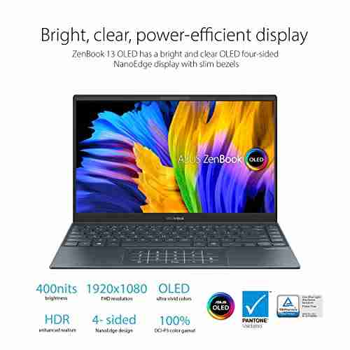Asus ZenBook 13 OLED UX325EA (13.3inch FHD, Intel i7-1165G7, Intel Iris Xe, 16GB, 512GB SSD)