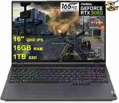 Lenovo Legion 5 2021 (15.6'' FHD 165Hz, Ryzen 7 5800H, RTX 3060,16GB RAM, 1TB SSD)