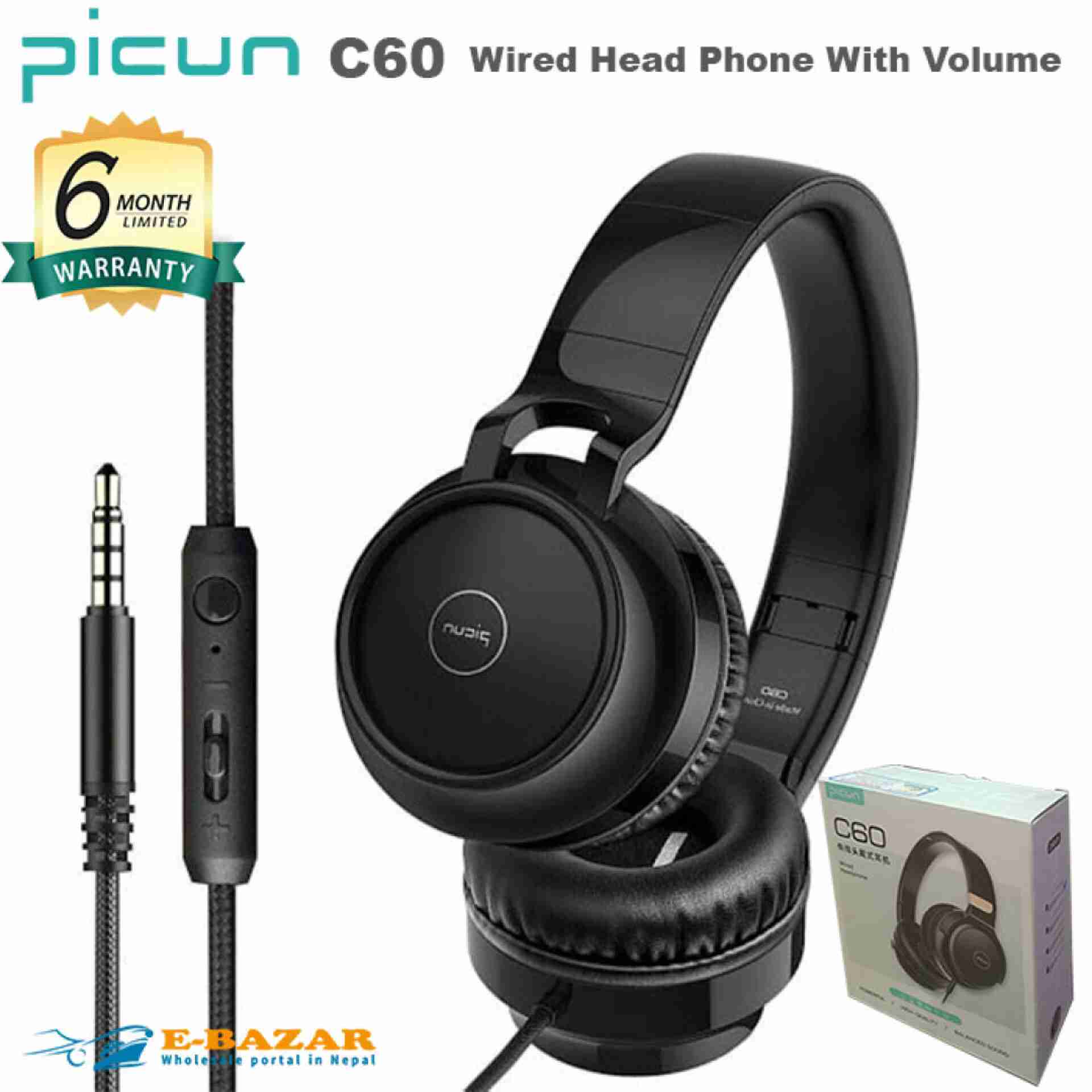 Picun C60 Wired Headphone