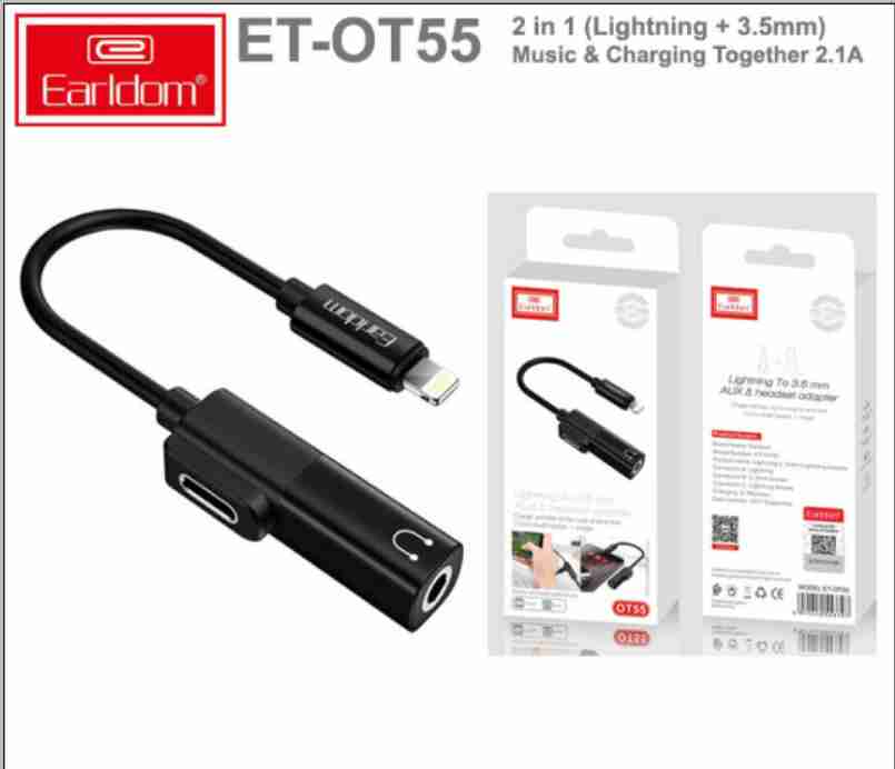 Earldom(ET-OT-08)Mobile Micro Charger To iPhone Lightning Charging Adopter