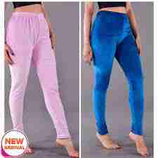 Combo Of 2 Winter Soft Velvet Fleece Leggings Sweatpants For Women By Arushi