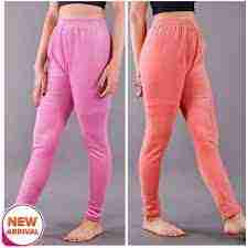 Combo Of 2 Winter Soft Velvet Fleece Leggings Sweatpants For Women By Arushi