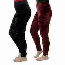 Combo Of 2 Winter Soft Velvet Fleece Leggings Sweatpants For Women By Arushi