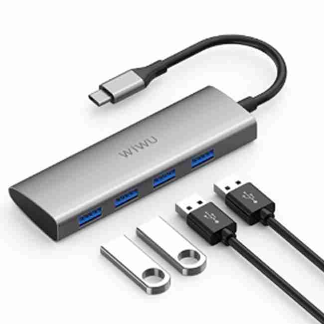 Alpha 4in 1 WIWU HUB Adapter.