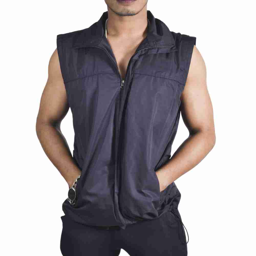 Waterproof and Windproof Jackets For Men Windcheater Half Jacket By Arushi