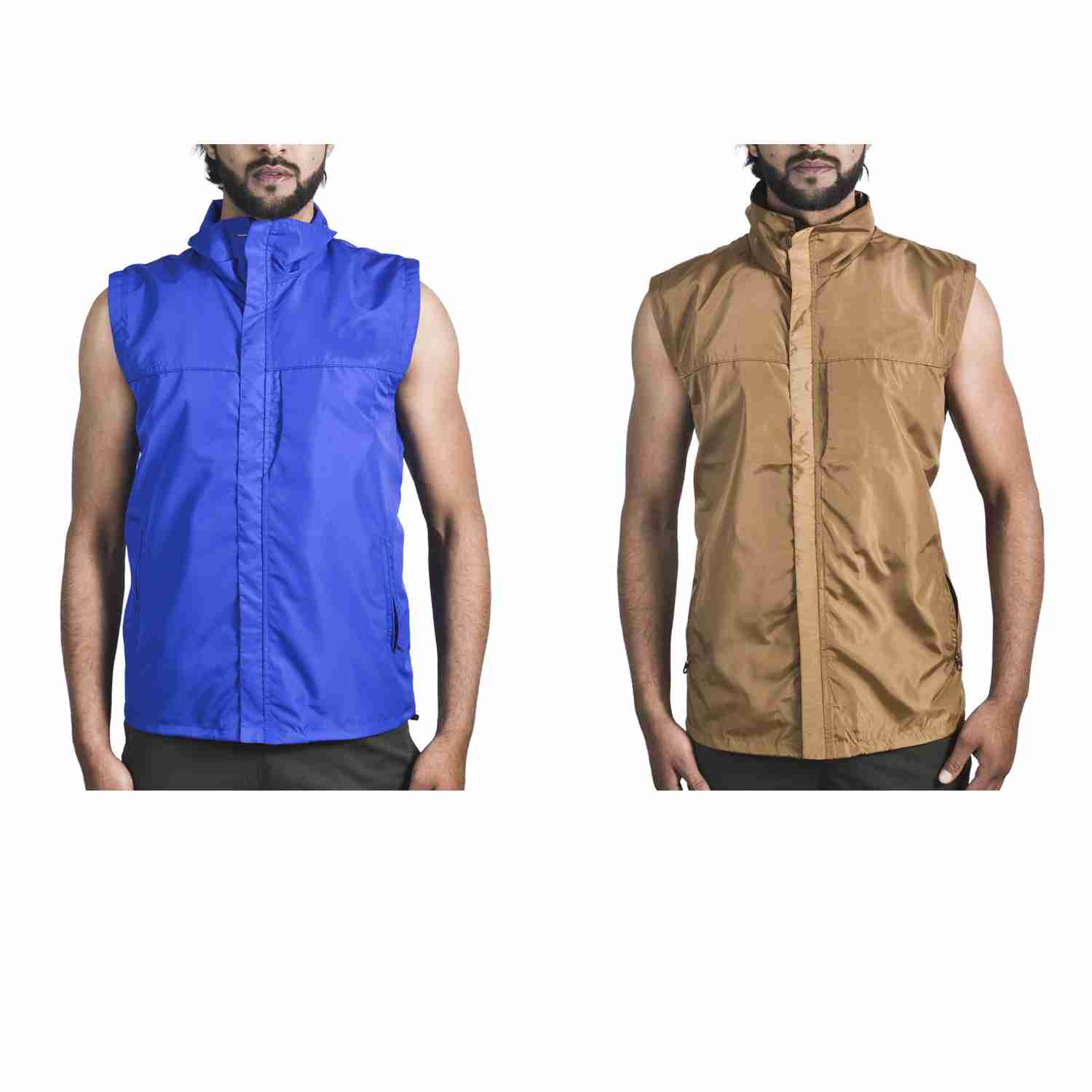 Set Of 2 Waterproof and Windproof Jackets For Men Windcheater Jacket By Arushi
