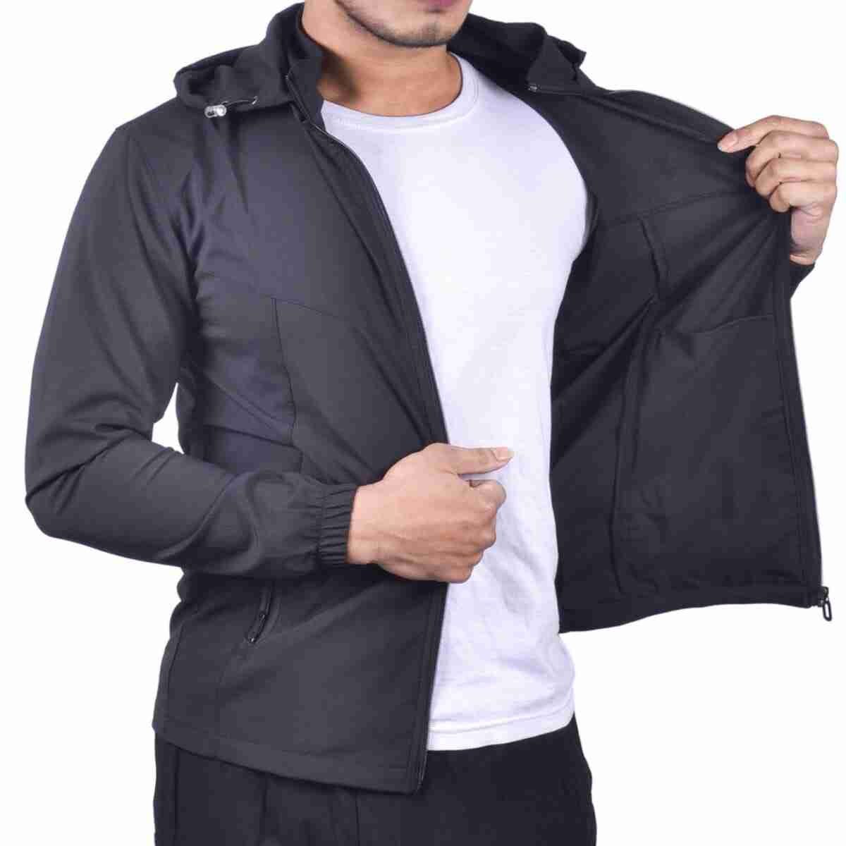 2022 Solid Fashion Stylish Light Weight Wind Cheater Dust Proof Wind Proof Jacket For Men By Arushi