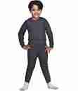Grey Inner Fur Thermal Set For Kids By Arushi