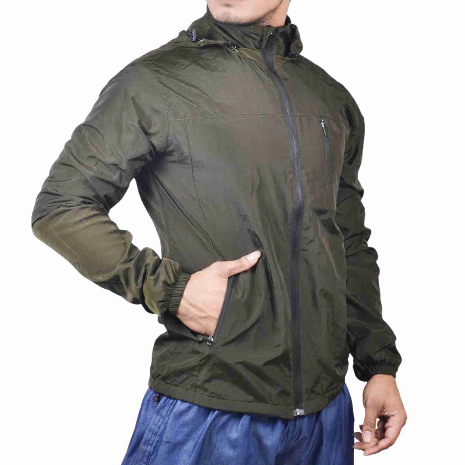 2022 Solid Fashion Stylish Light Weight Wind Cheater Dust Proof Wind Proof Jacket For Men By Arushi
