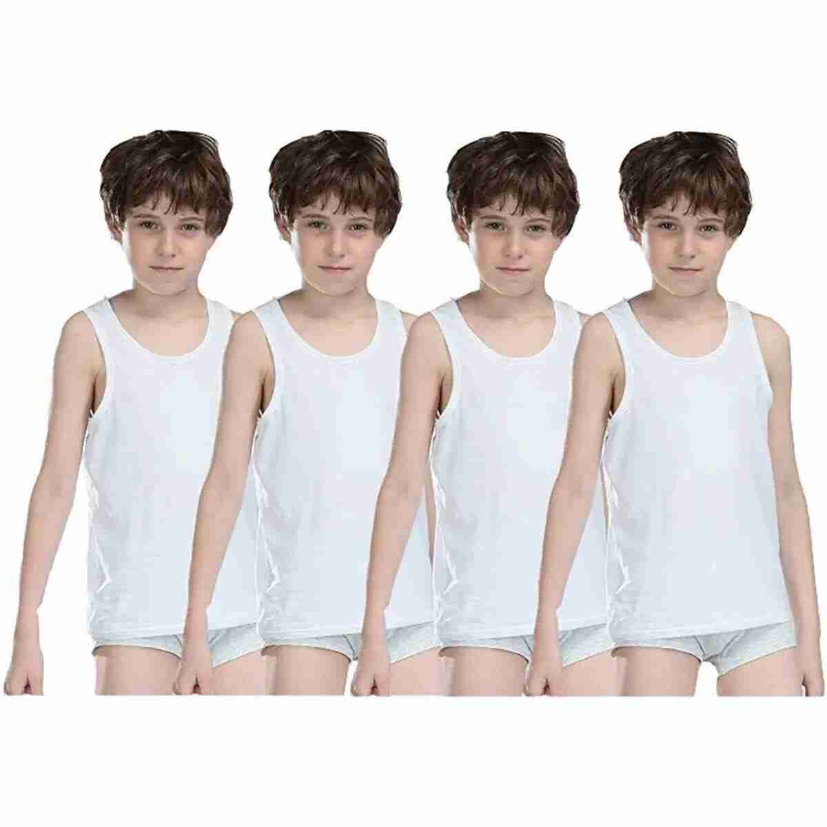 Vest/ Sando/ Sleeveless for Kids & Boys (Pack of 5) By Arushi