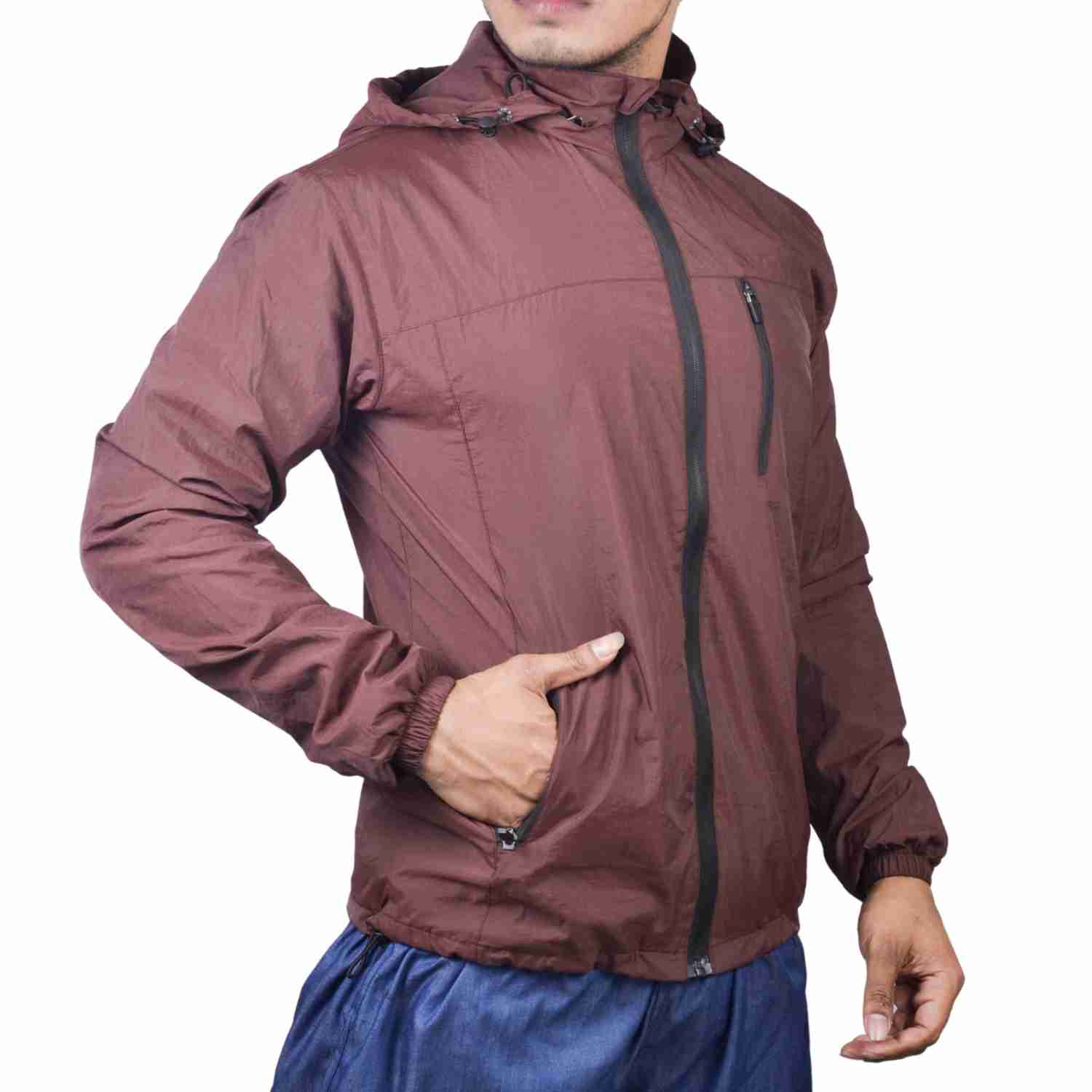 2022 Solid Fashion Stylish Light Weight Wind Cheater Dust Proof Wind Proof Jacket For Men By Arushi