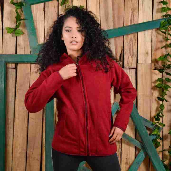 Both Side Winter Fleece Zipper Jacket For Women's By Arushi