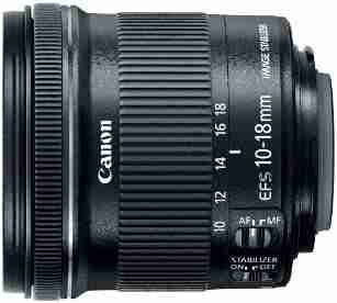 Canon EF-S 10-18mm f/4.5-5.6 Is STM Lens