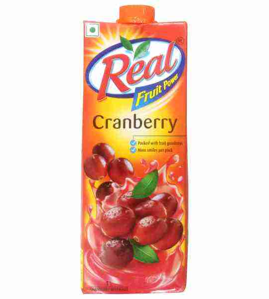 Dabur Real Fruit Power Cranberry 1 ltr