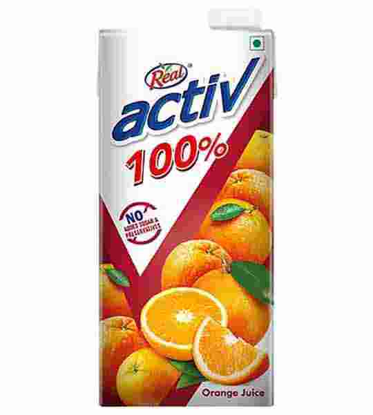 Dabur Real Activ 100% Orange 1 ltr