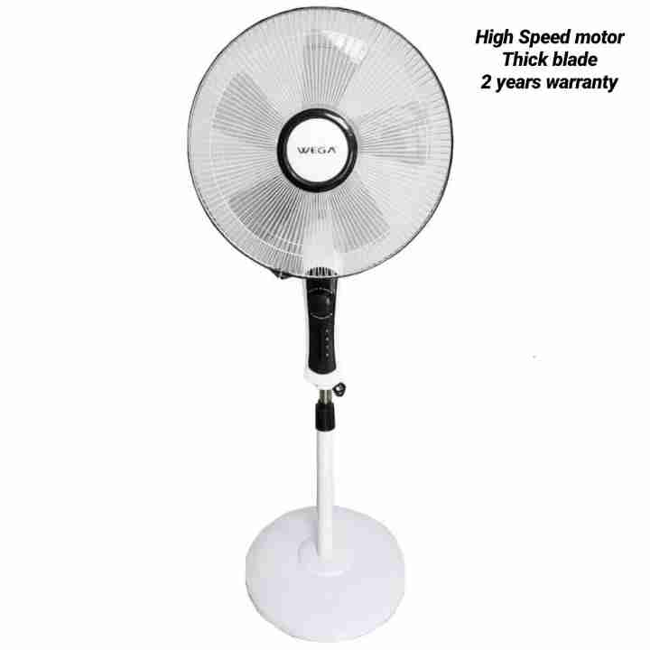Wega High Speed Stand Fan 2 Years Warranty