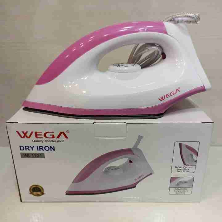 Wega W 1100 Non Stick Dry Iron With Temperature Control