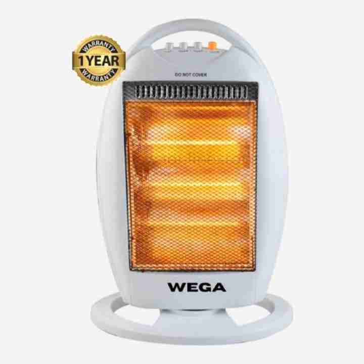 Wega 3 Rod Electric Halogen Heater 1200 Watts