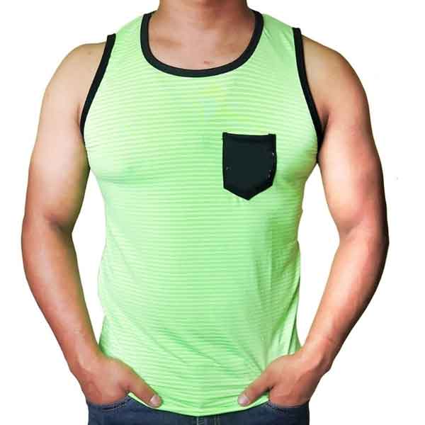 Set Of 3 Summer Cool Stylish Cotton Printed Tank Top For Men