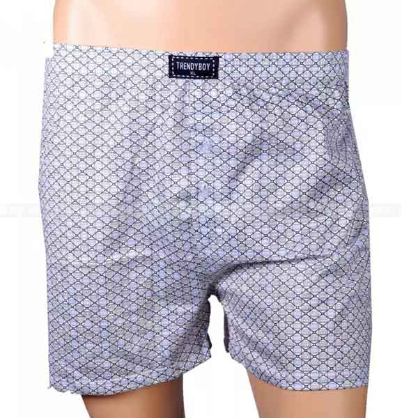 Pack Of 2 Elastic Waist Cotton Boxer For Men(Color Vary)