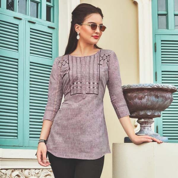 FuLoo's Autograph Cotton Tops for Women #7203
