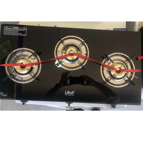 Lifor 3 Burner Flint Series GAS Stove (LIF-GT3BAI)