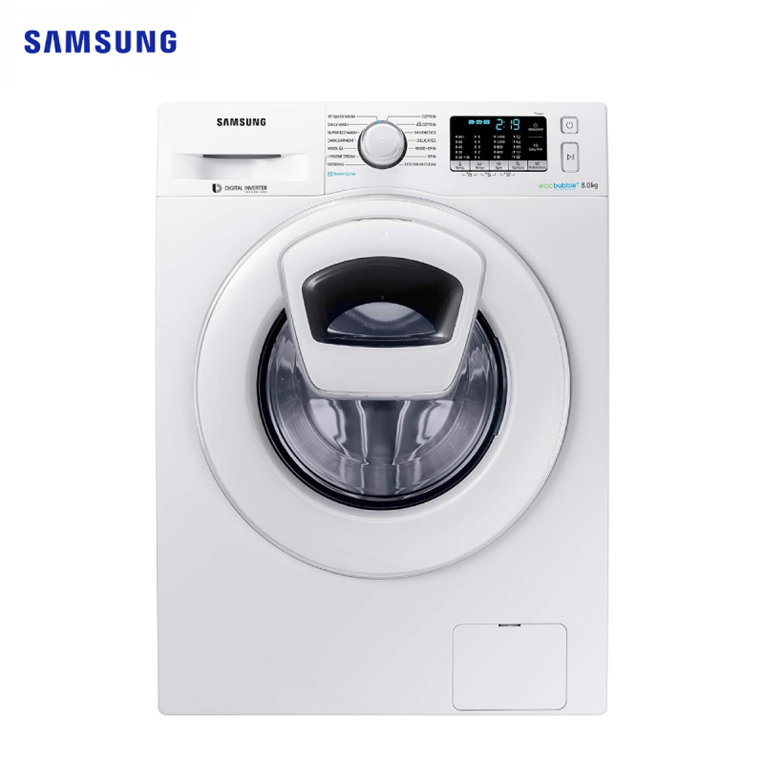 Samsung WW81K54E0WW/TL 8.0 Kg Front Loading Washing Machine With AddWash