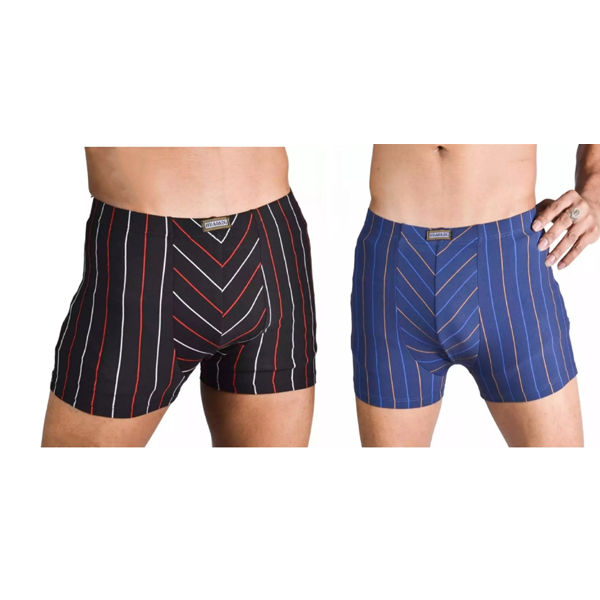 Pack Of 2 Men Boxer Briefs Cotton Underwear (Color May Vary)