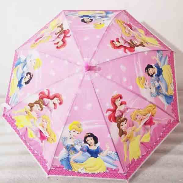 Solid Kids Unisex Cartoon Printed Umbrella