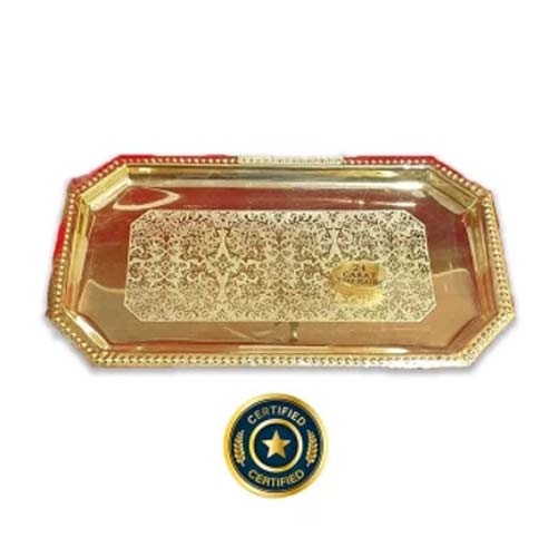 Unirize 24K Gold Plated Tray