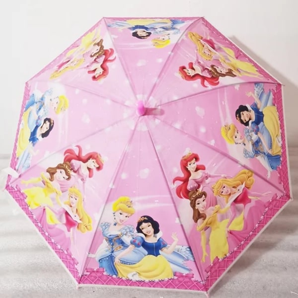 Solid Kids Unisex Cartoon Printed Umbrella