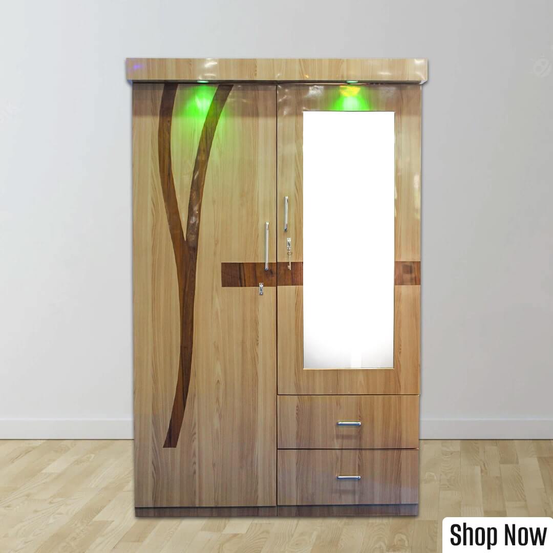 2 Door Wardrobe
