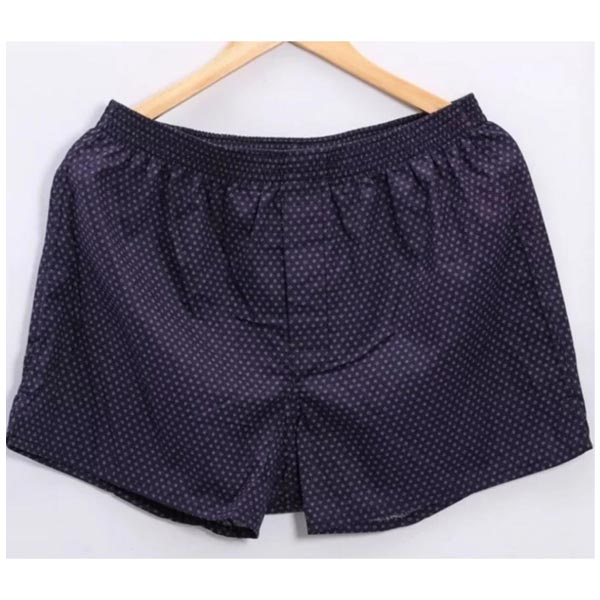 Pack Of 2 Elastic Waist Cotton Boxer For Men(Color Vary)