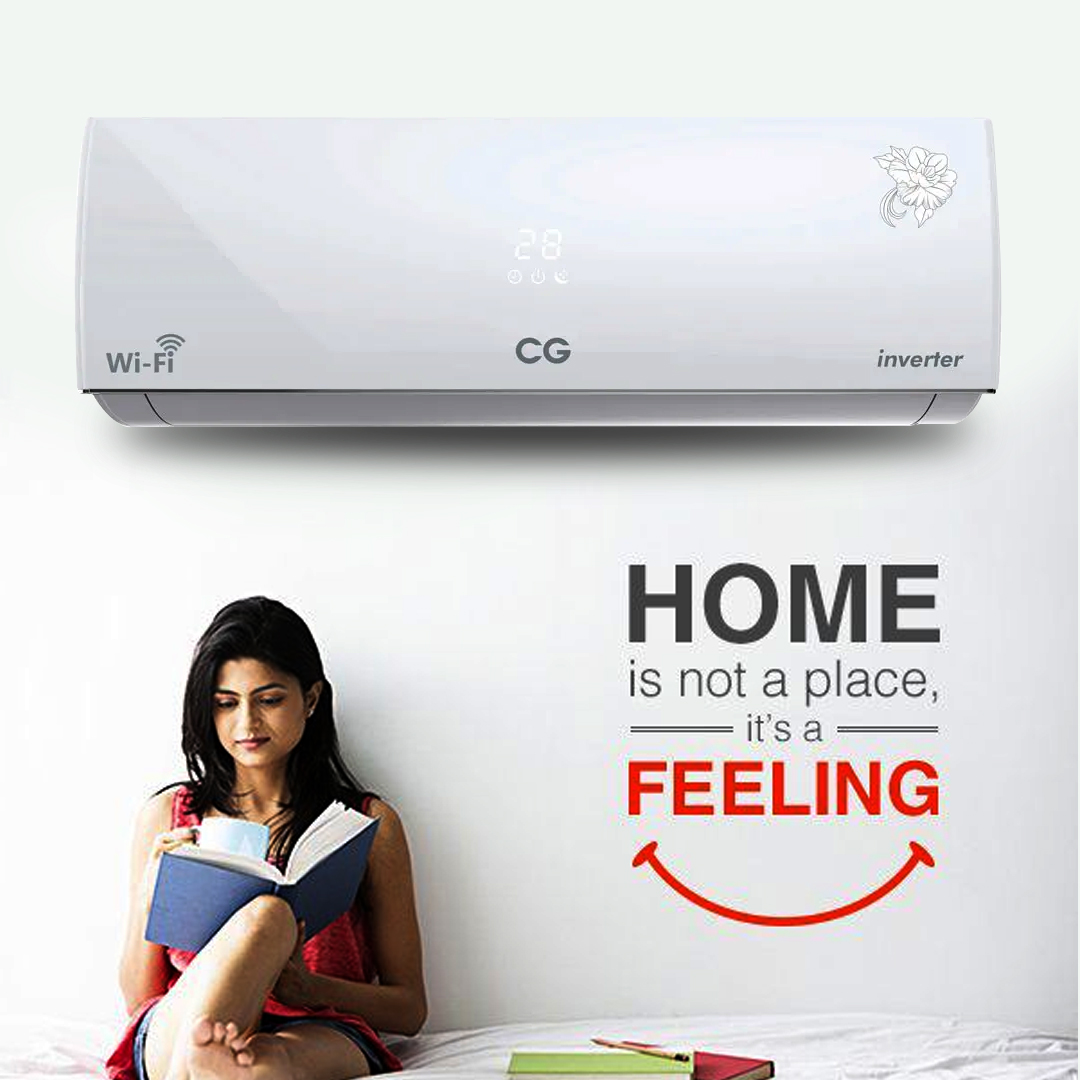 CG AIR CONDITIONER (CG18HP01021W) 1.5 Ton