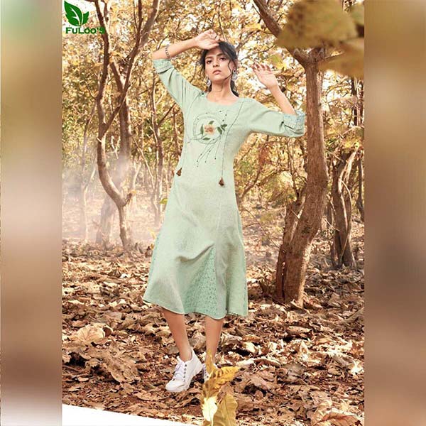 Phoenix Designer Handloom Cotton Kurti #752