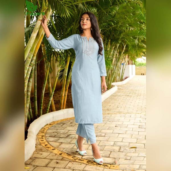 FuLoo’S GL Kosh Rayon Kurtis with Pants #02