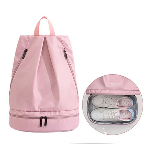 Drawstring Backpack Large-capacity Dry And Wet Separation Swimming Bag