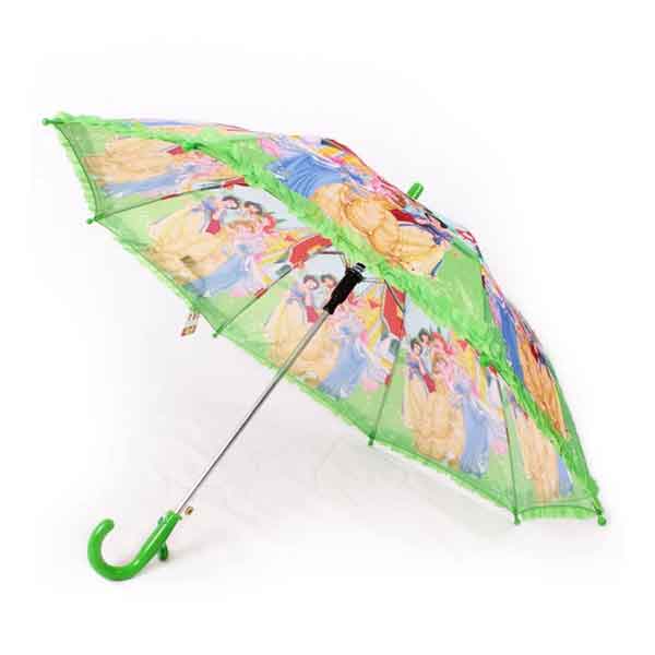 Solid Kids Unisex Cartoon Printed Umbrella