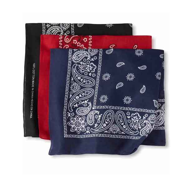 Pack Of 3 Bandana/Headwear Scarf